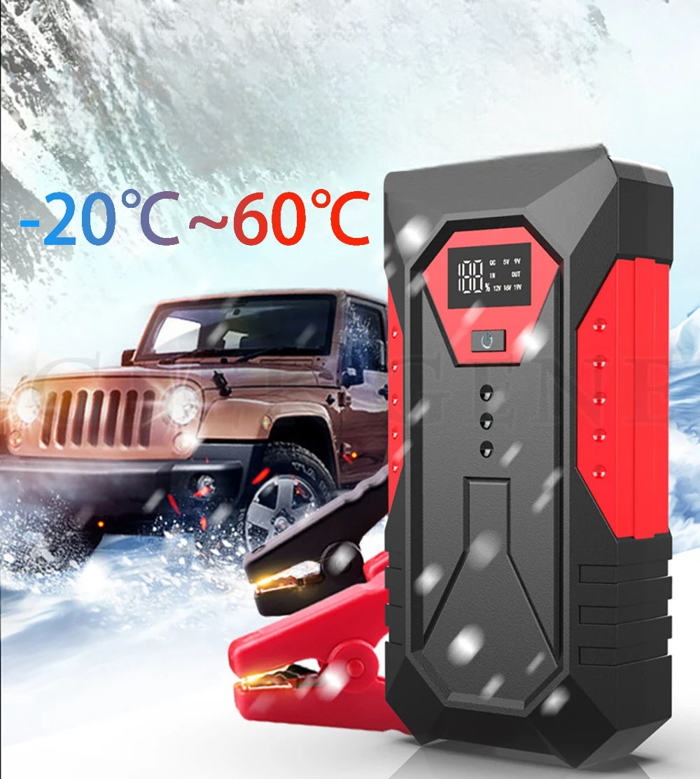 Démarreur Voiture - CarJumpStarter™ - Noir - AUTO - SOIN